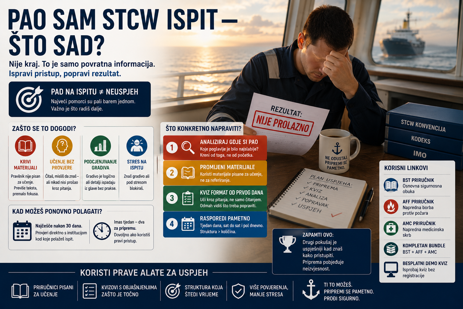 Pao sam STCW ispit