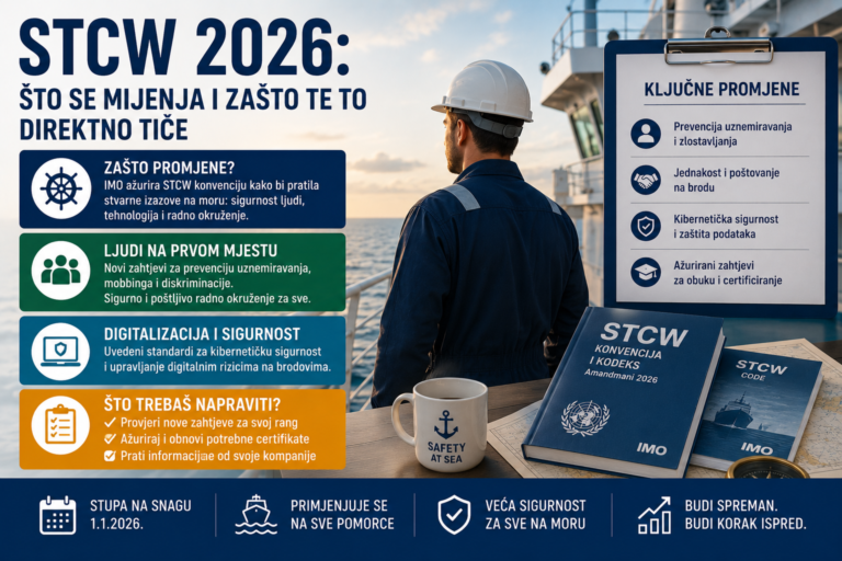 STCW 2026 promjene amandmani
