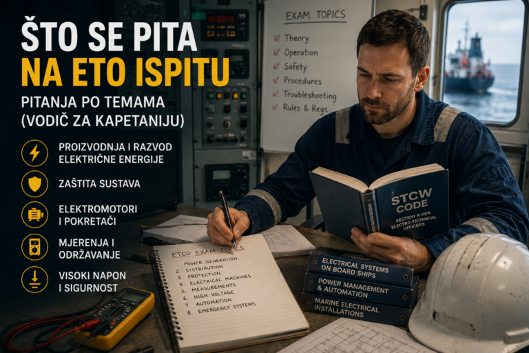 ETO ispit pitanja — priprema za usmeni ispit časnika elektrotehnike u kapetaniji