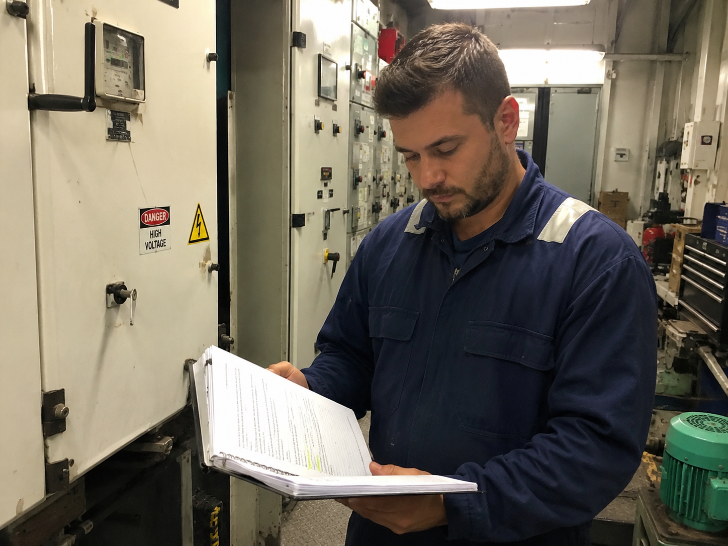 ETO oral exam high voltage questions — HV switchboard on a ship